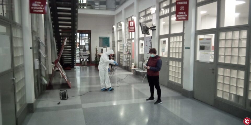 El Ayuntamiento de Aspe amplía las zonas de desinfección especial contra el coronavirus