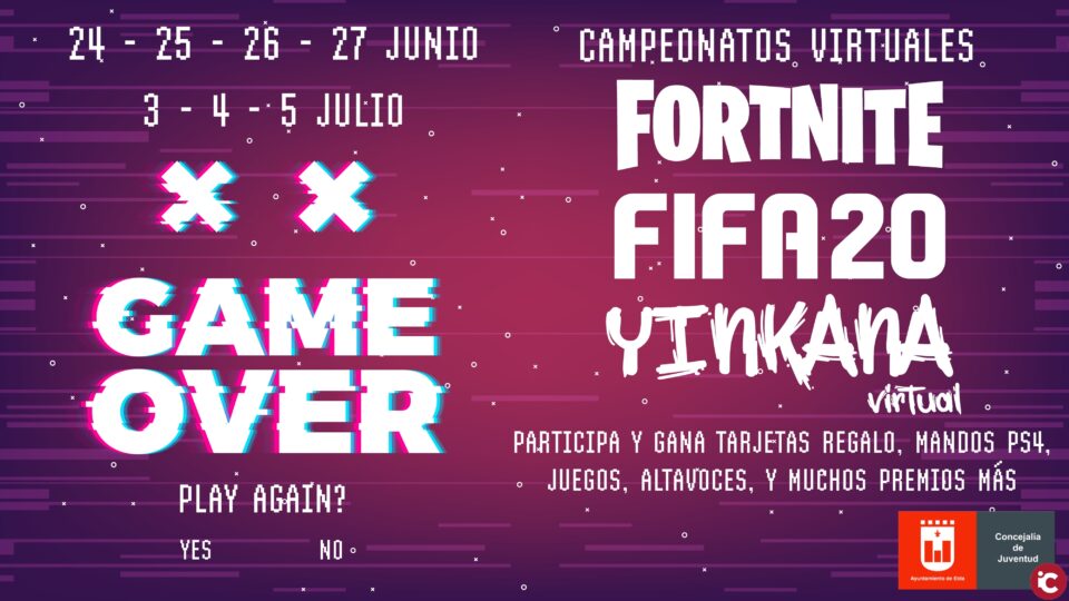 La Concejalía de Juventud organiza un programa de actividades online con torneos de FIFA 20