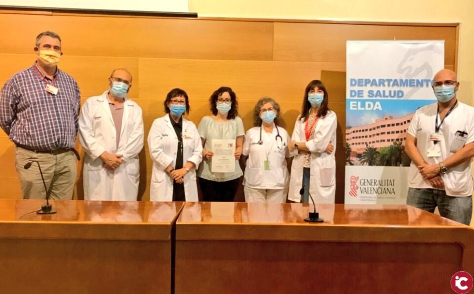Entrega del Premio al Mejor Residente 2019-2020 del Departamento de Salud de Elda