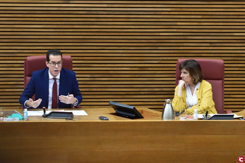 Rubén Alfaro presenta en las Cortes Valencianas las propuestas municipalistas para la reconstrucción de la Comunidad