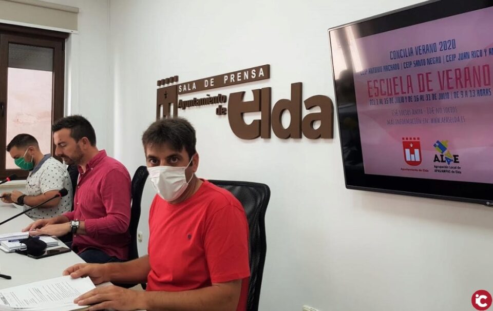El Ayuntamiento de Elda y la Agrupación Local de Ampas organizan una escuela de verano que se desarrollará en tres centros educativos