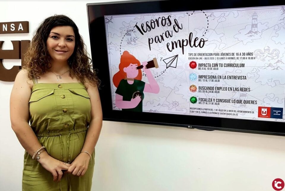 Juventud ofrece cuatro 'tips' o cursos de orientación para el empleo destinados a jóvenes de Elda de entre 16 y 30 años
