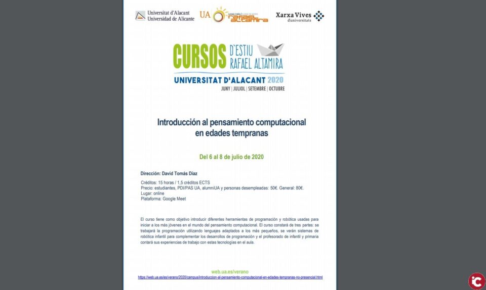 Eines de programació i robòtica per a iniciar els més joves en el pensament computacional