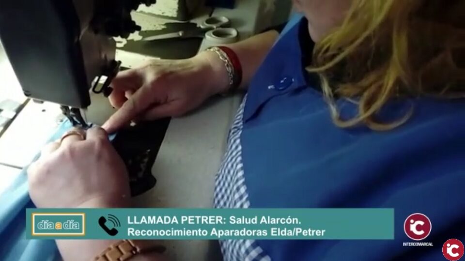 Las aparadoras de Elda y Petrer reciben un reconocimiento por su labor realizando mascarillas