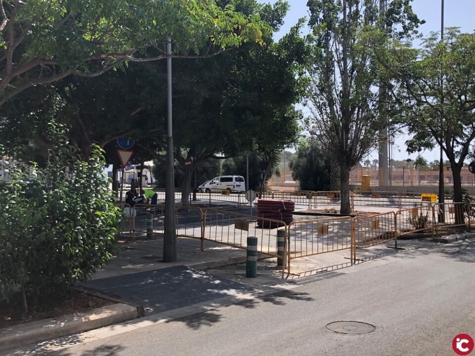 Arrancan las obras de mejora de la red de alcantarillado de avenida Barcelona