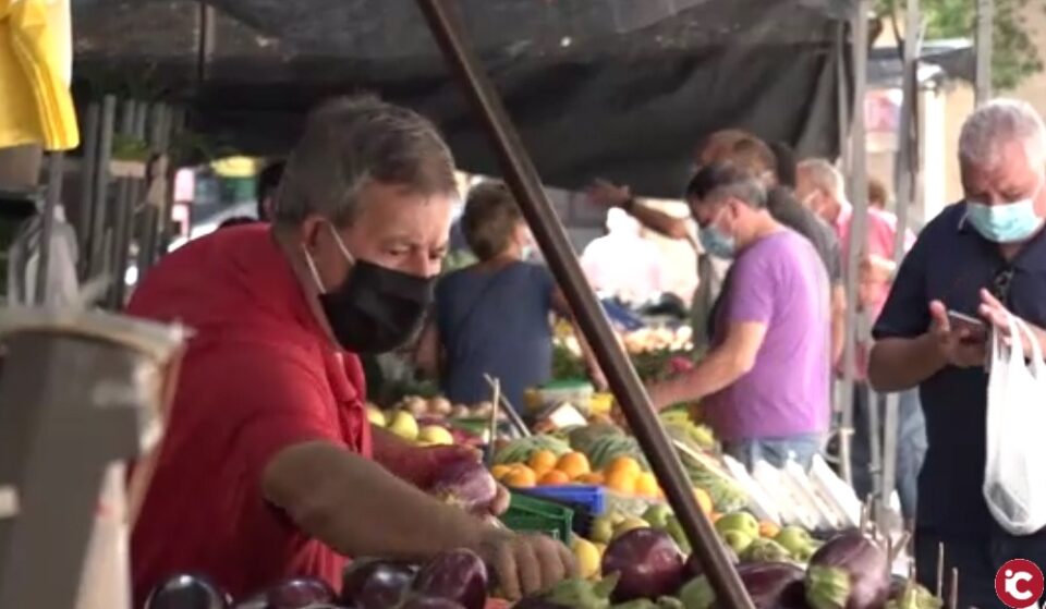 La nueva normalidad en el mercado y el mercadillo de los lunes