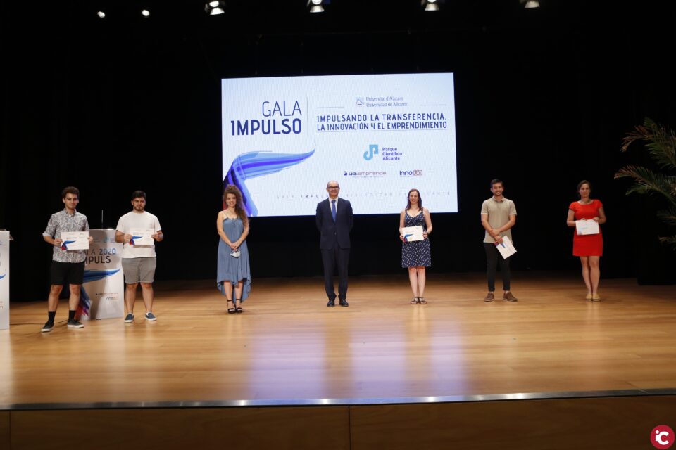 La Universidad de Alicante da a conocer las mejores iniciativas empresariales de 2020 durante la Gala Impulso