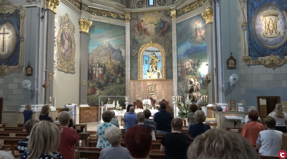 Misa en honor a la patrona Nuestra Señora la Virgen del Carmen