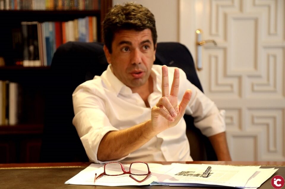 Mazón mantiene abierto el diálogo con Oltra sobre servicios sociales tras la sentencia del Constitucional que ampara a la Diputación