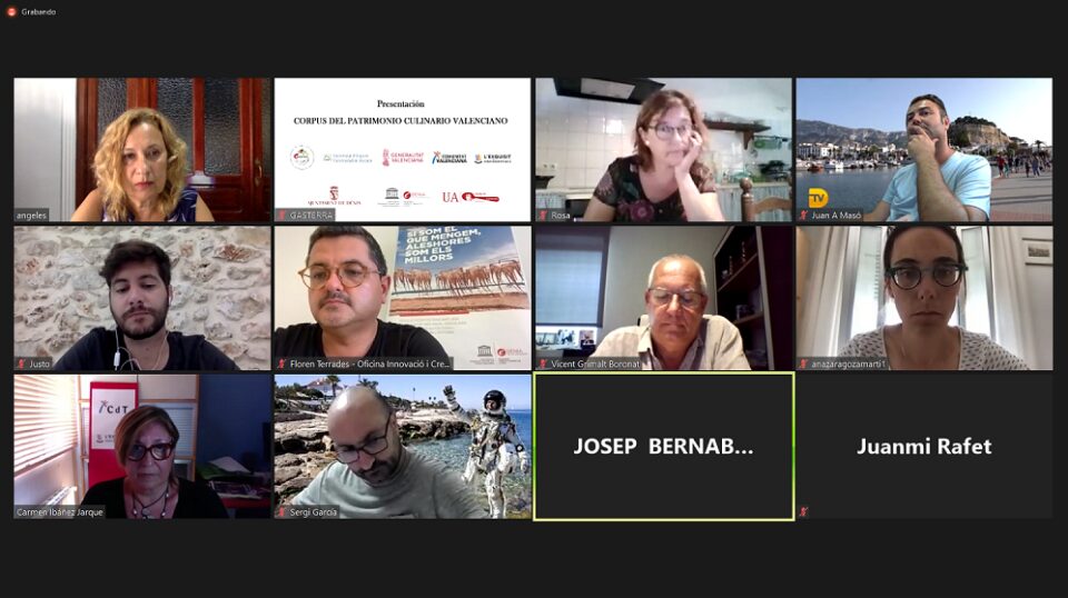 El Centro Gasterra UA-Dénia presenta el Corpus del Patrimoni Culinari de la Comunitat Valenciana