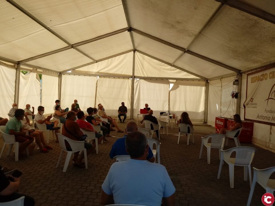 Punto informativo del servicio de recogida puerta a puerta en Las Virtudes