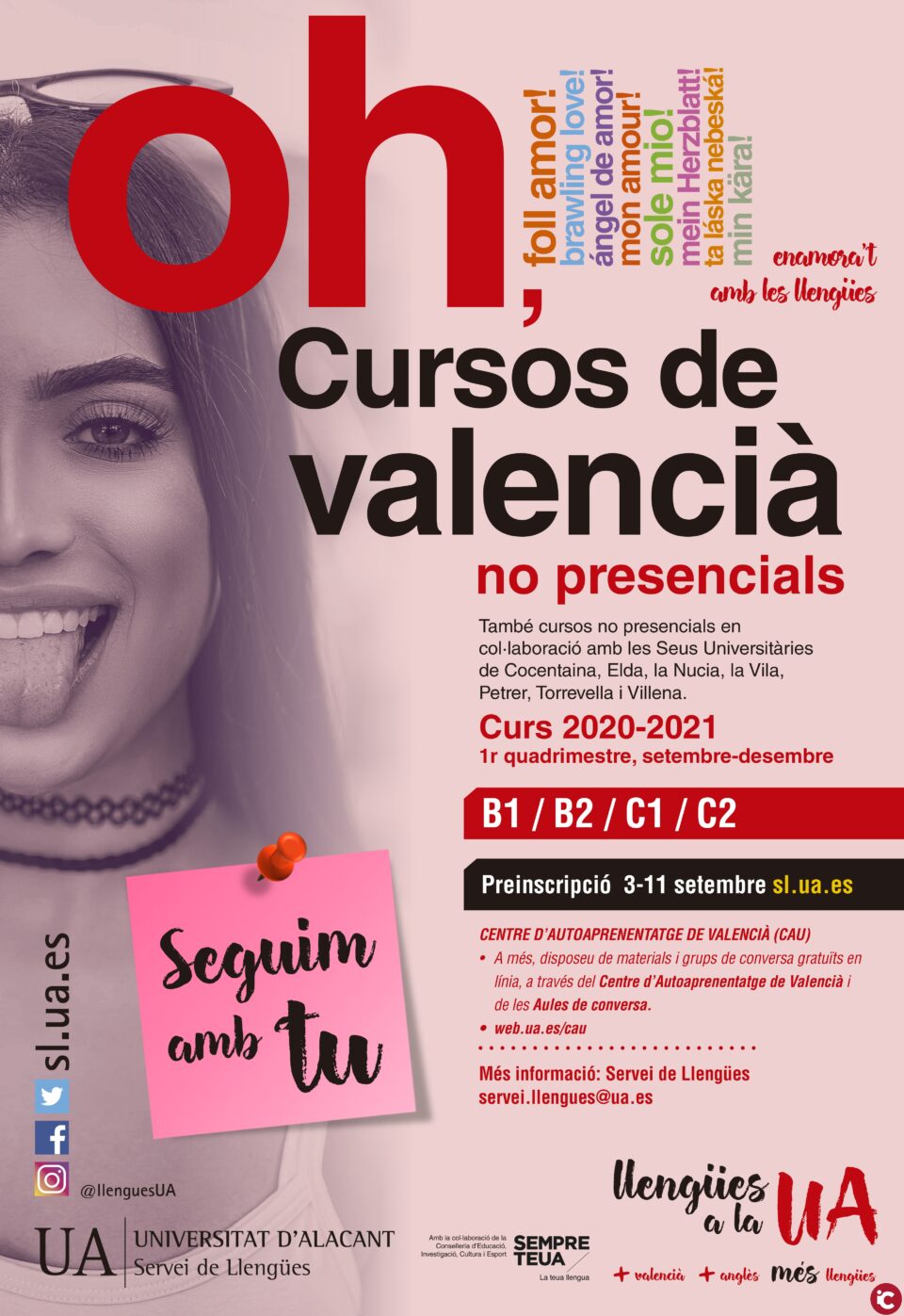 La Universitat d'Alacant amplia l'oferta de cursos de valencià