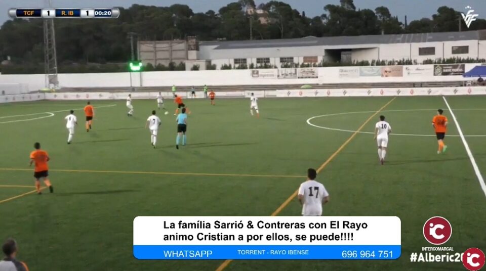 El Rayo Ibense se queda sin ascenso en un partido con resultado injusto y polémico