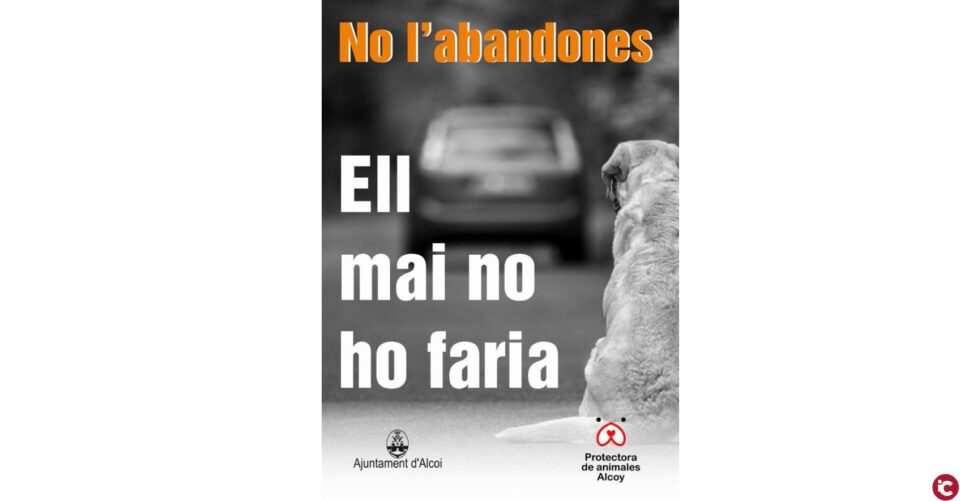 Campanya de conscienciació per a prevenir l'abandonament d'animals