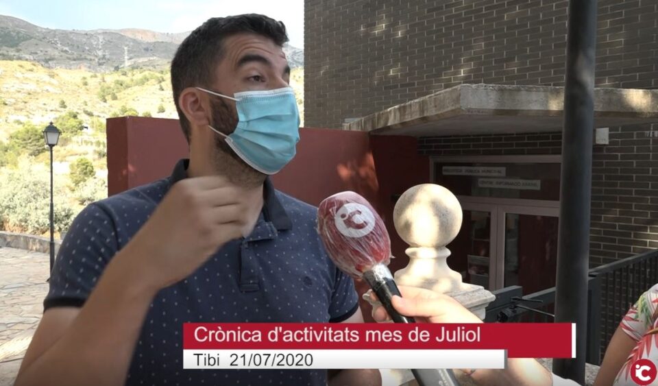 Parlem amb la regidora de Cultura i l´alcalde amb motiu de la celebració de les Festes Patronals de Tibi