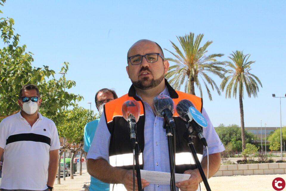 Avanzan las obras de mejora en el polígono de Santa Fe