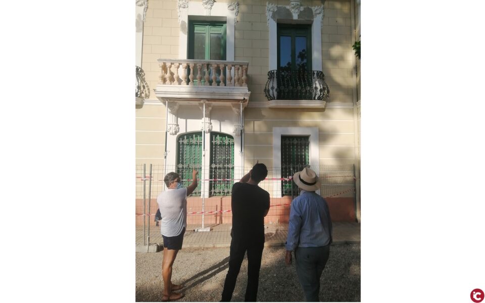 El Campello proyecta obras de emergencia para frenar el deterioro del interior de Villa Marco