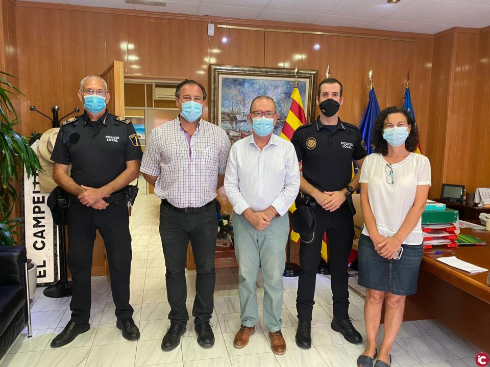 La plantilla de la Policía Local de El Campello se incrementa con la incorporación de dos nuevos agentes
