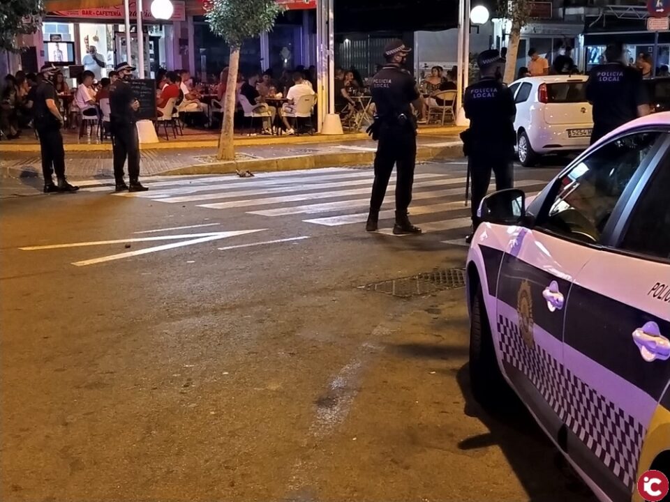 La Policía Local intensifica las inspecciones y el control en la noche para hacer frente al COVID