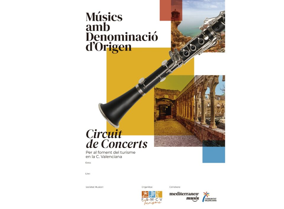 Más de 80 sociedades musicales participarán en el circuito de conciertos Músicos con Denominación de Origen