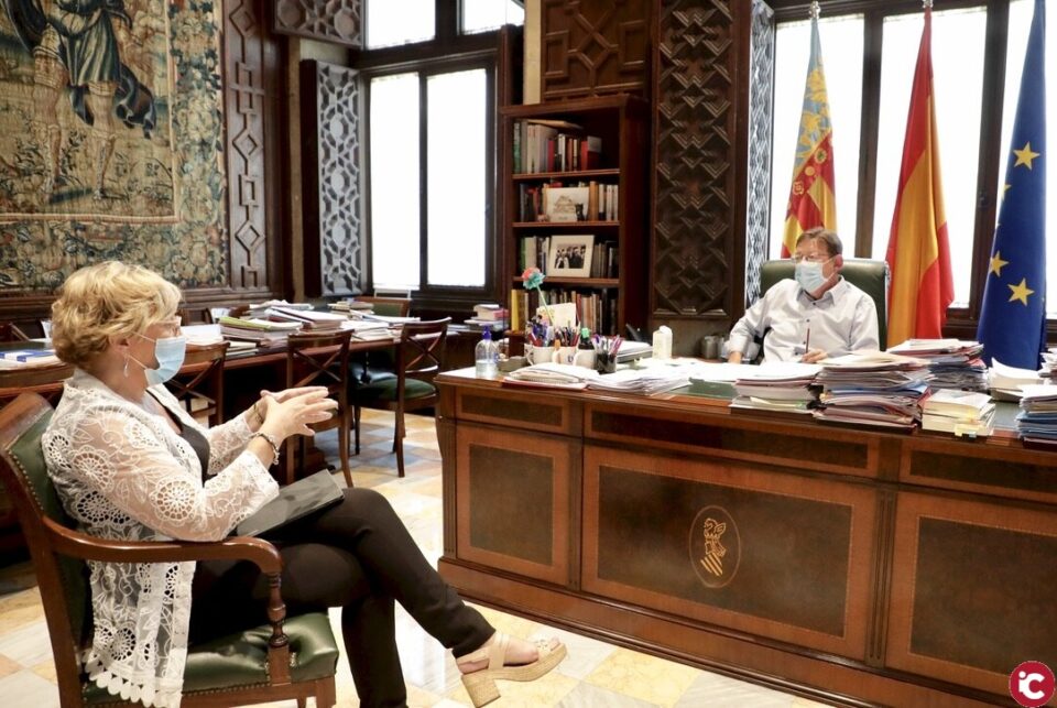 Ximo Puig analiza con la consellera de Sanidad la situación de la Comunitat Valenciana y las nuevas medidas dirigidas al control de los rebrotes de COVID-19