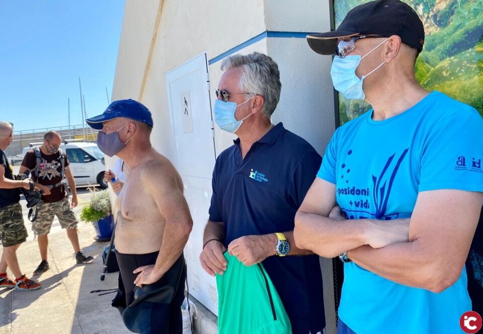 TVE graba un documental sobre los fondos marinos de El Campello