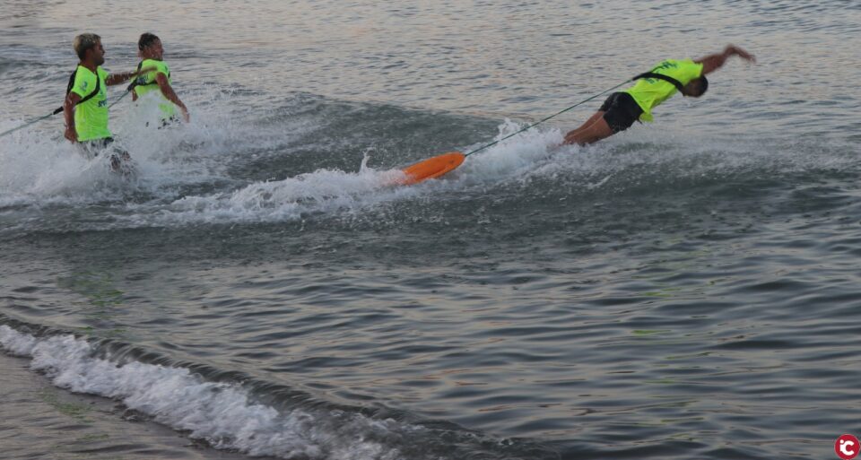 Nueva actuación vital de los socorristas