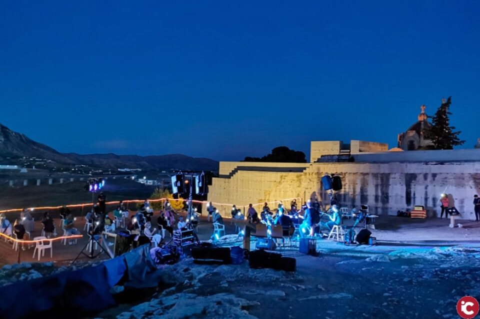 Música para inaugurar el nuevo espacio cultural Castell de La Mola