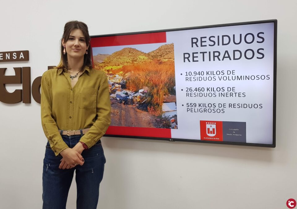 La Policía Local sanciona al autor de un vertido pillado in fraganti cuando abandona restos en la zona