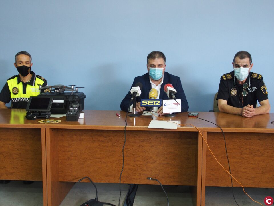 La Policía Local adquiere un dron para reforzar el Plan de Seguridad Ciudadana