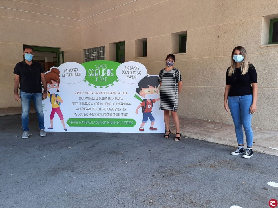 Primer día de cole en los centros escolares de Ibi