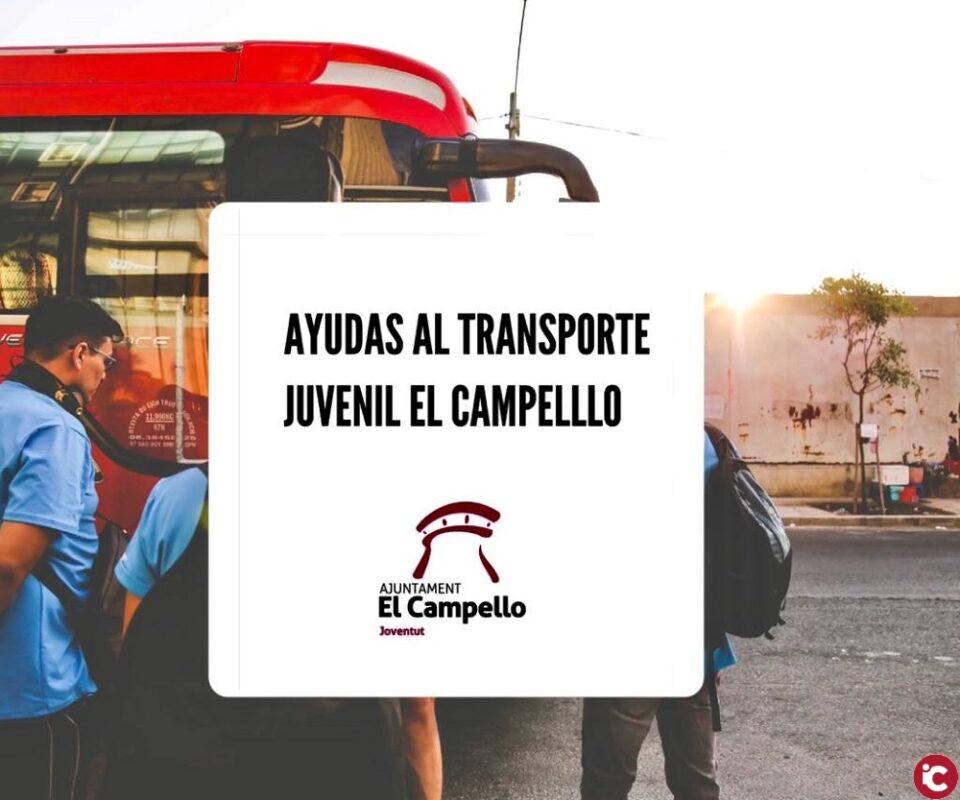 Convocadas las ayudas para el transporte público a estudiantes que tengan de salir del municipio