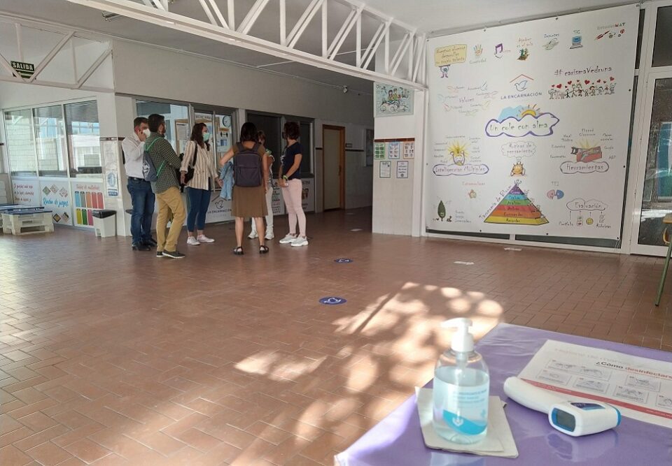 Visita a los centros educativos en la vuelta del curso escolar
