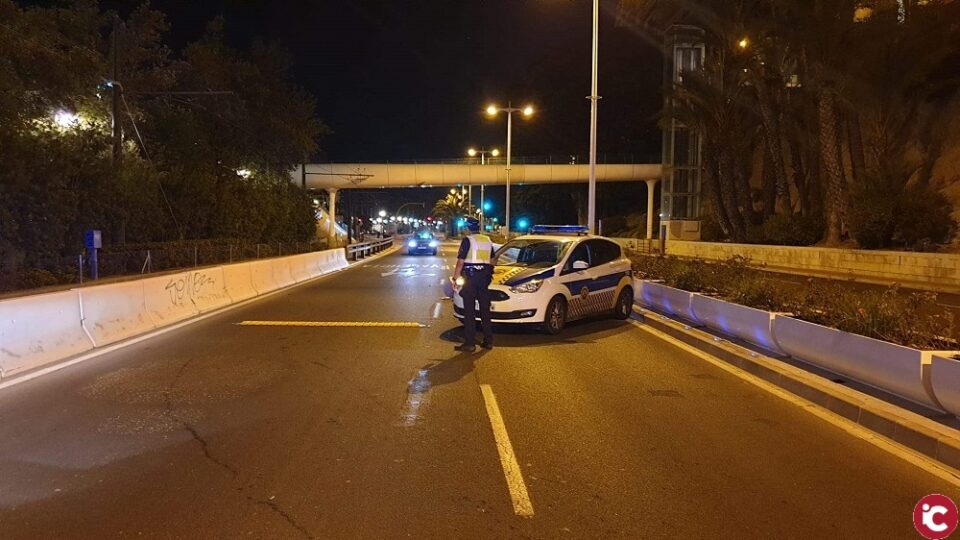 La Policía Local impone 110 denuncias en una noche y establece máxima presión policial para hacer frente al Covid en Alicante
