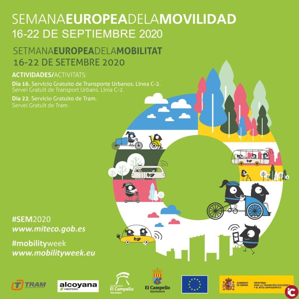 El Campello se suma a la semana europea de la movilidad 2020