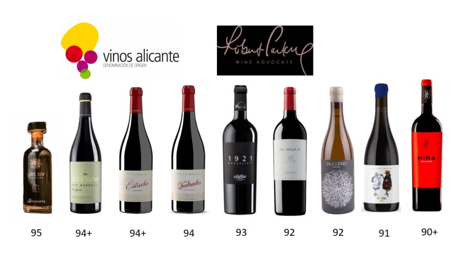 Novedades alicantinas en la lista Parker