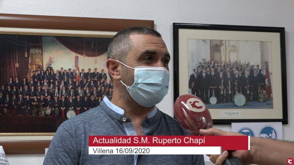 Un inicio de curso muy distinto para los músicos de la Sociedad Ruperto Chapí de Villena