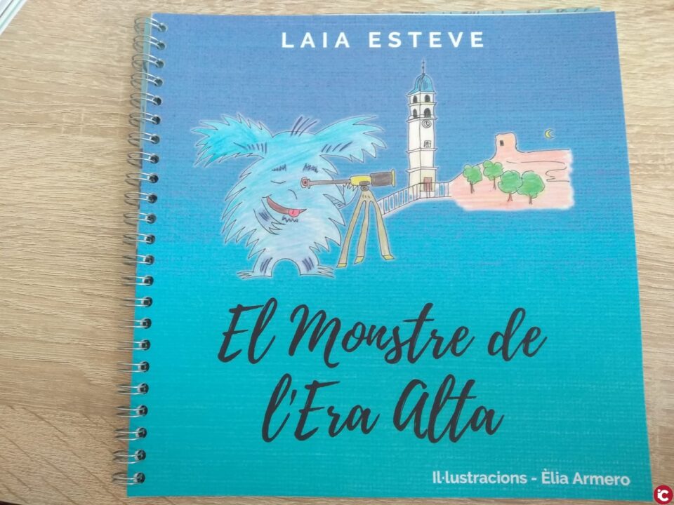 La xiqueta Laia Esteve presenta el seu primer conte «El Monstre de lEra Alta» a Monòver