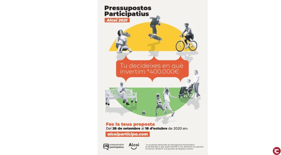 Tornen els Pressupostos Participatius a Alcoi