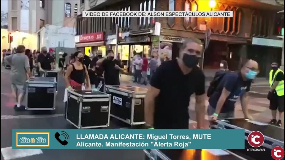 El sector cultural sale a la calle para reclamar la reactivación de la cultura