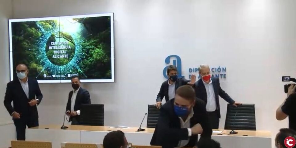 La Diputación y las universidades de Alicante y Elche crean CENID para acometer la transformación digital de la provincia