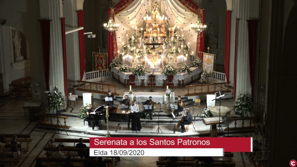 Serenata a los Santos Patronos en homenaje a los fallecidos por COVID-19