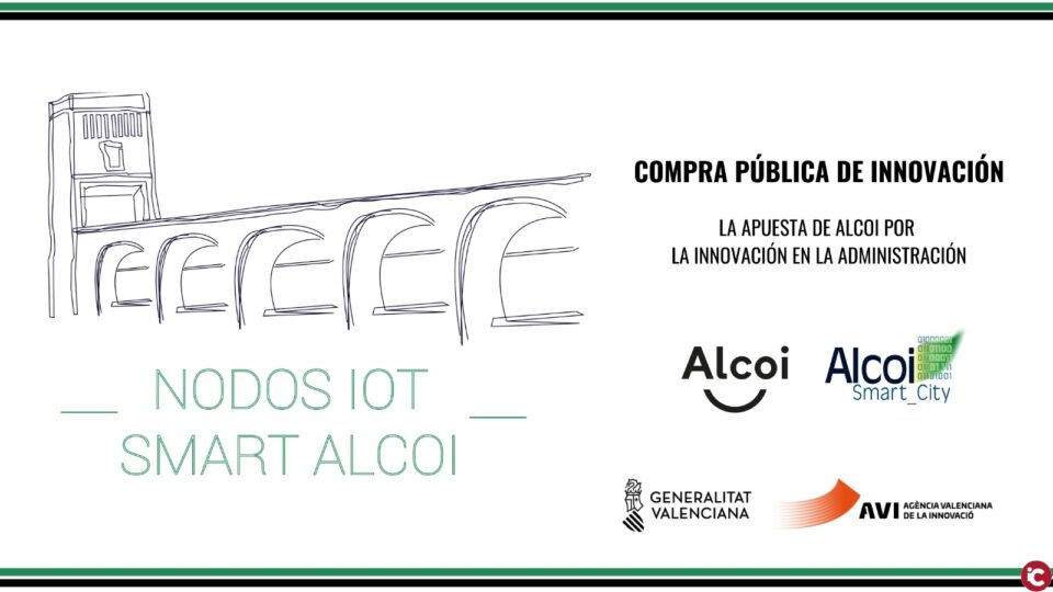 L'Ajuntament d'Alcoi realitzarà una jornada per a presentar i conéixer el mercat en la Compra Pública Innovadora