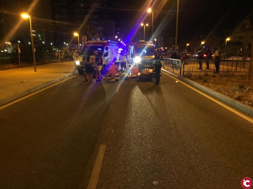 La Policía Local investiga un atropello en la avenida Costablanca con una mujer fallecida en Alicante