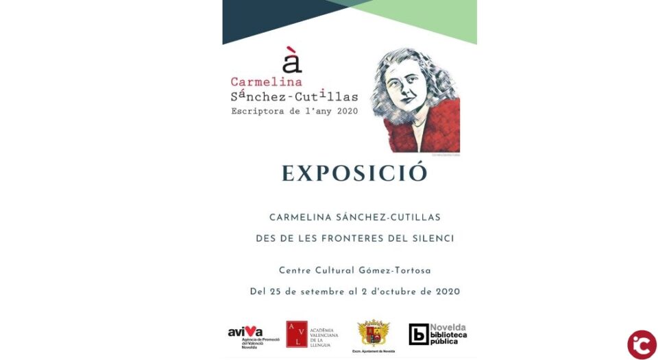El Centro Cultural Gómez-Tortosa acoge una exposición sobre la escritora Carmelina Sánchez Cutillas