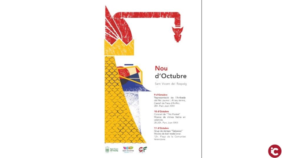 San Vicente celebrará el 9 dOctubre a lo grande