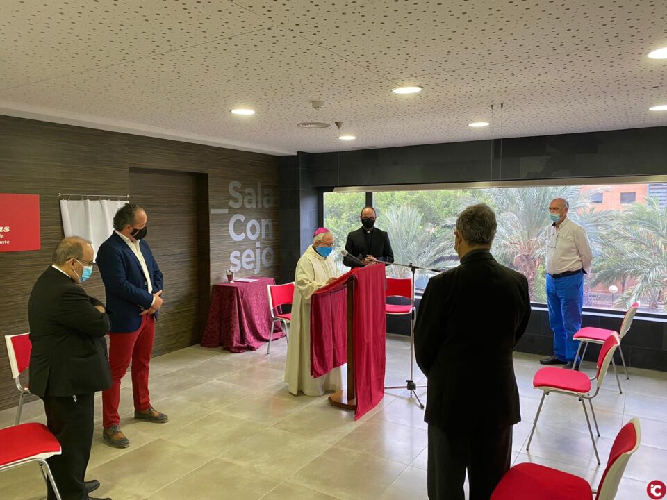 Bendición de la nueva sede de Cáritas Diocesana