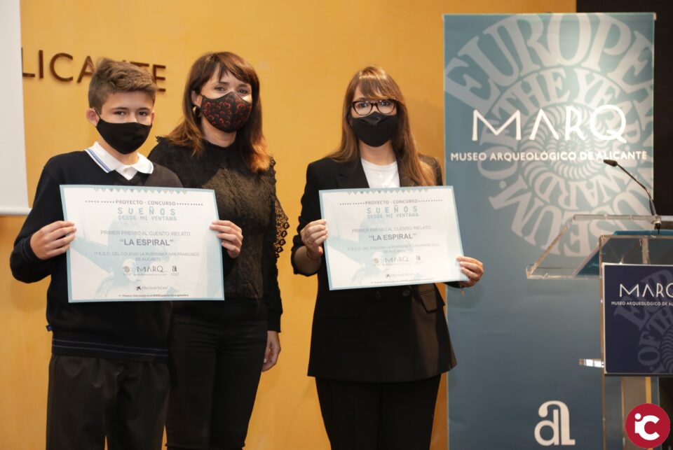 Estudiantes de primero de ESO del centro escolar La Purísima y San Francisco de Alicante ganan el certamen con el relato La Espiral