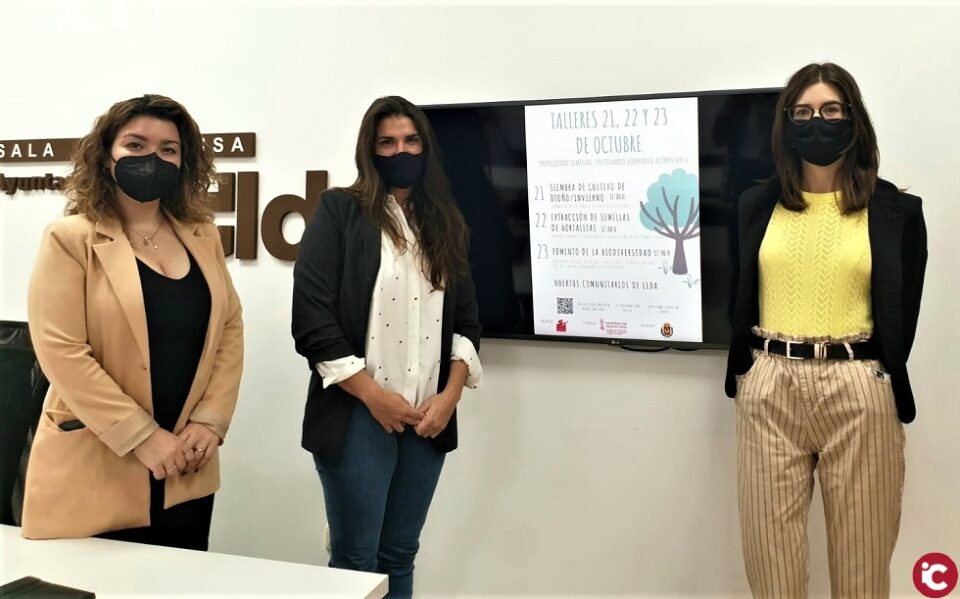 El Ayuntamiento organiza tres talleres en los huertos municipales para promover el conocimiento de la biodiversidad autóctona