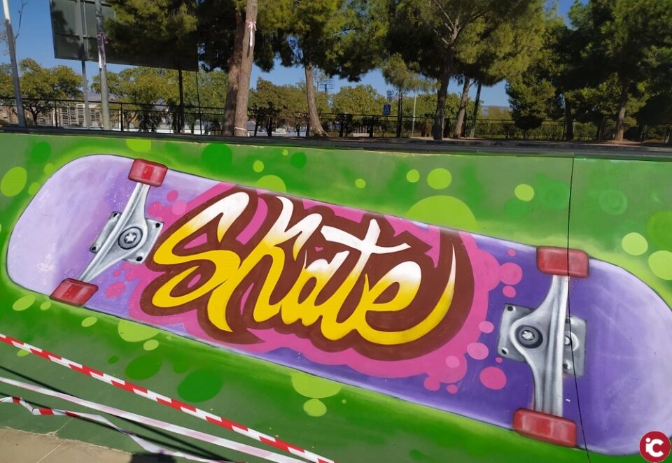 La Concejalía de Juventud colabora en el Alicante EDUSI Green Day con arte urbano y una exhibición en el Skate Park del Tossal